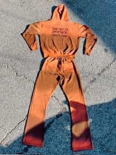 SHAMEL DON'T WAIT FOR OPPORTUNITIES CREATE THEM SWEAT SUIT