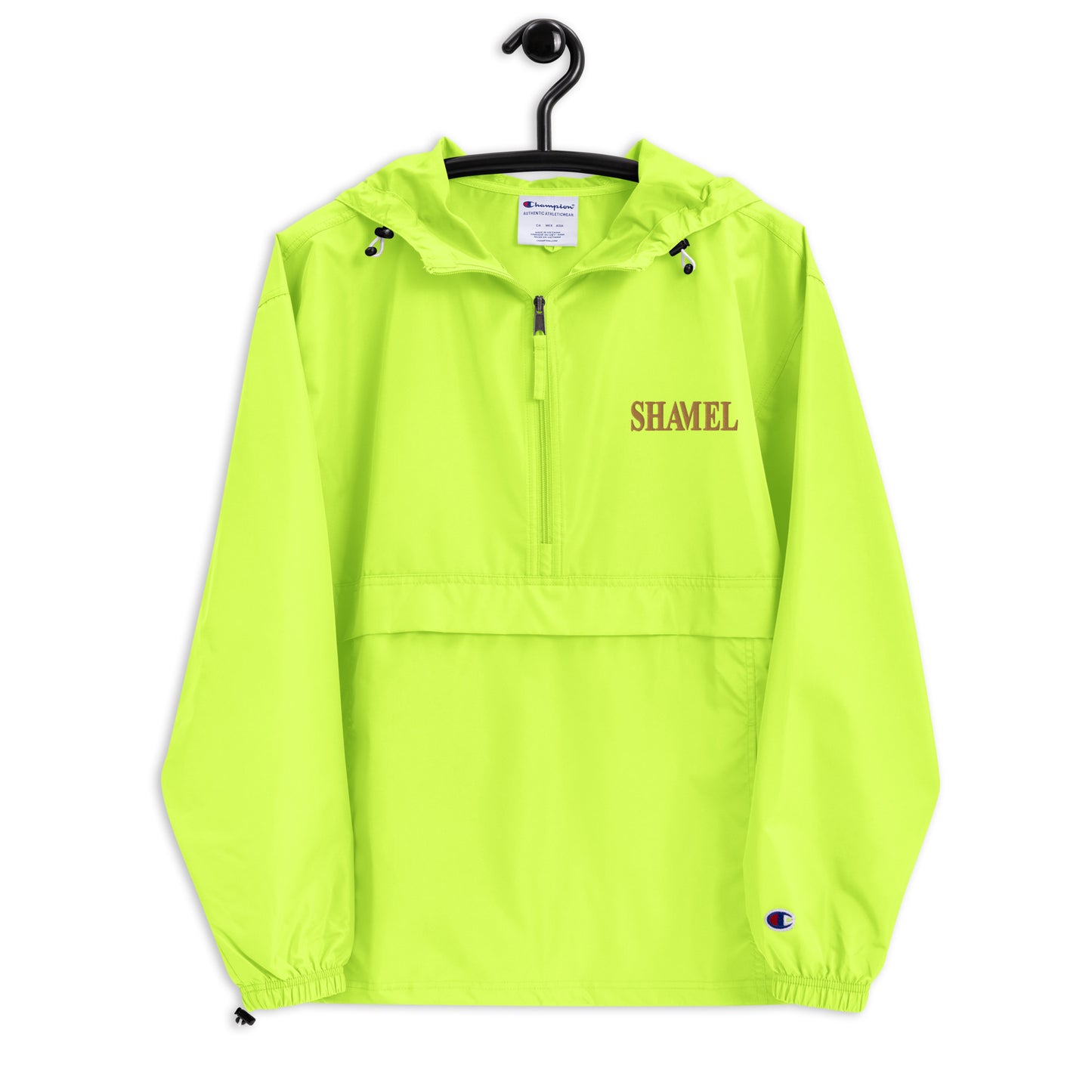 SHAMEL Embroidered Champion Packable Jacket