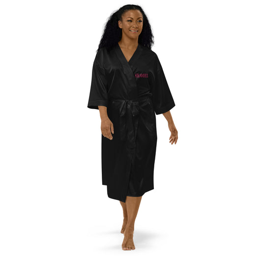 SHAMEL SATIN ROBE