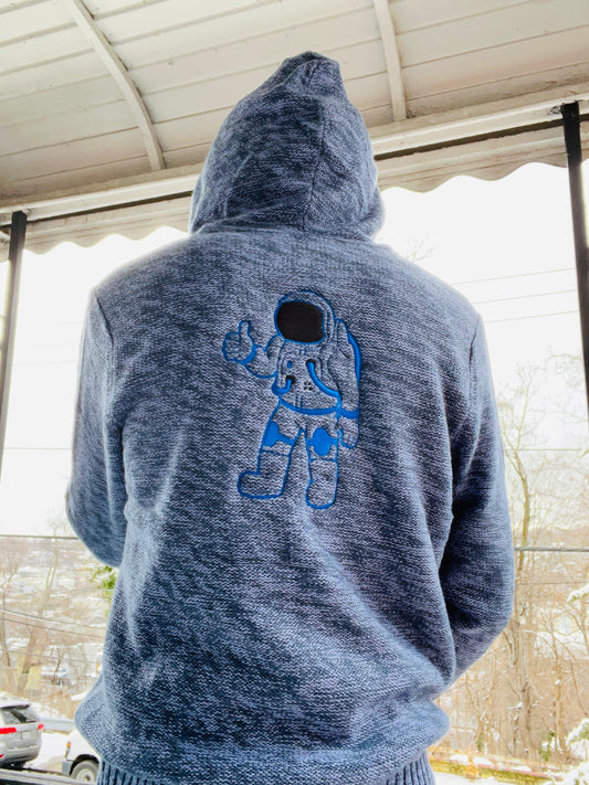 SHAMEL Zip Up Sweater Hoodie