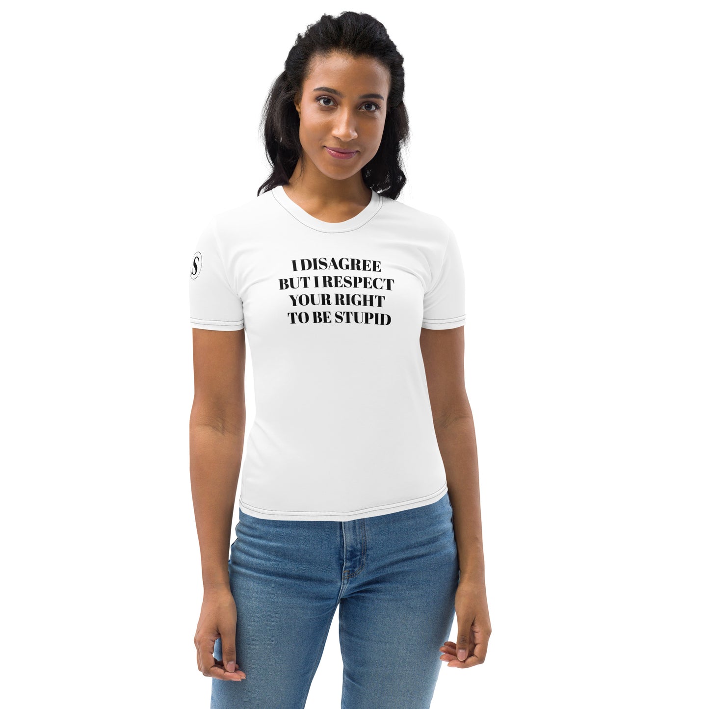 SHAMEL (I DISAGREE) WOMENS T-SHIRT