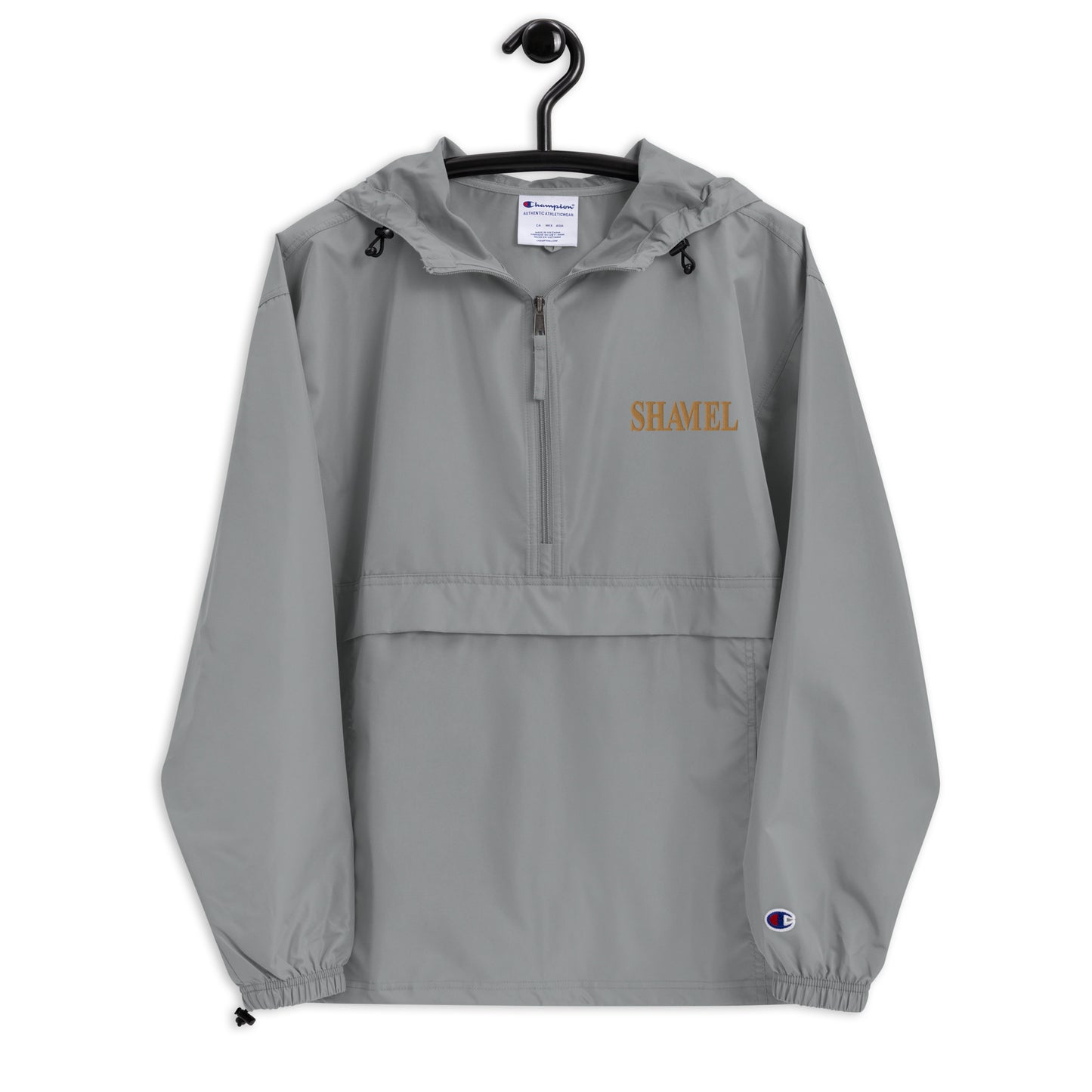 SHAMEL Embroidered Champion Packable Jacket