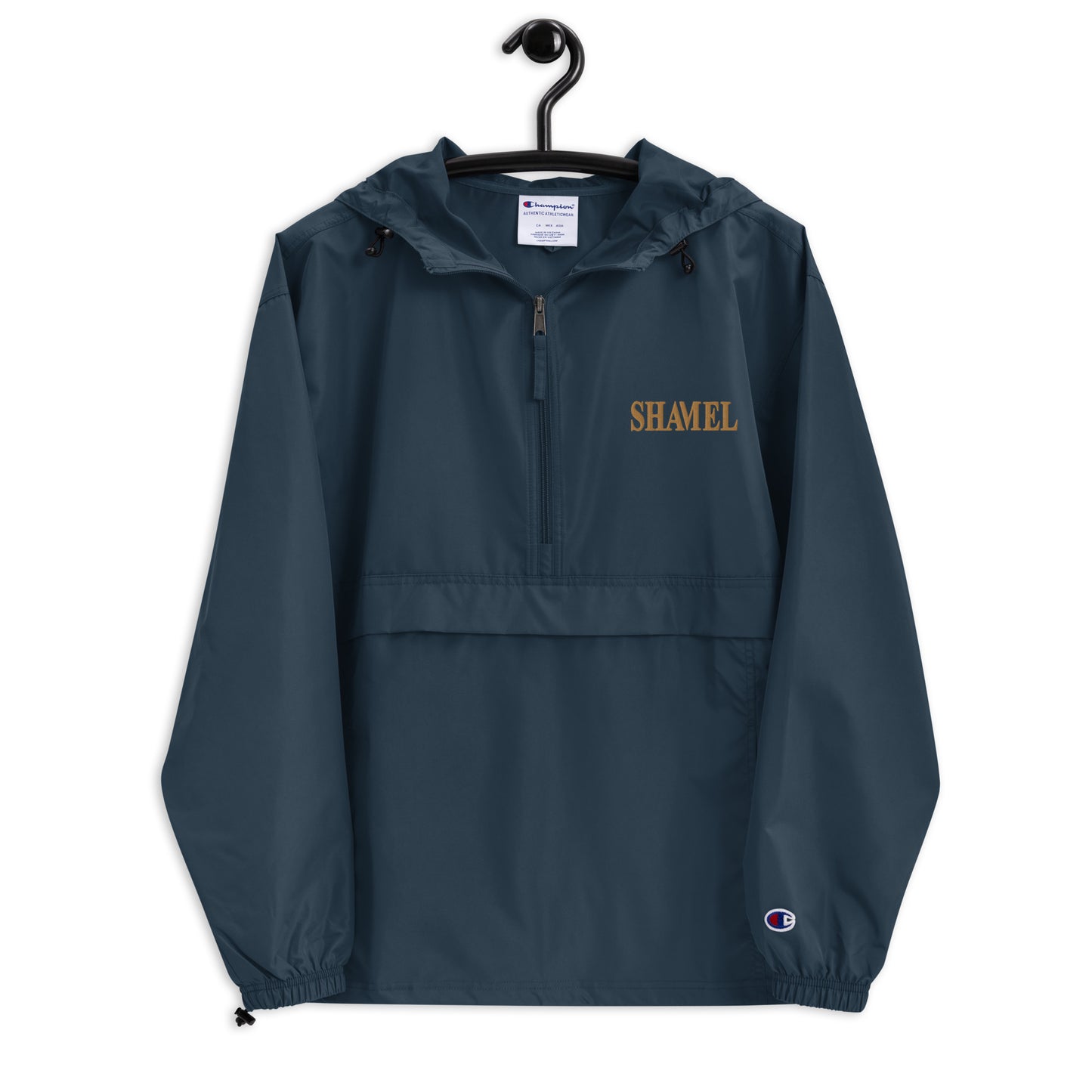 SHAMEL Embroidered Champion Packable Jacket