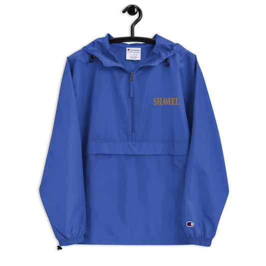 SHAMEL Embroidered Champion Packable Jacket
