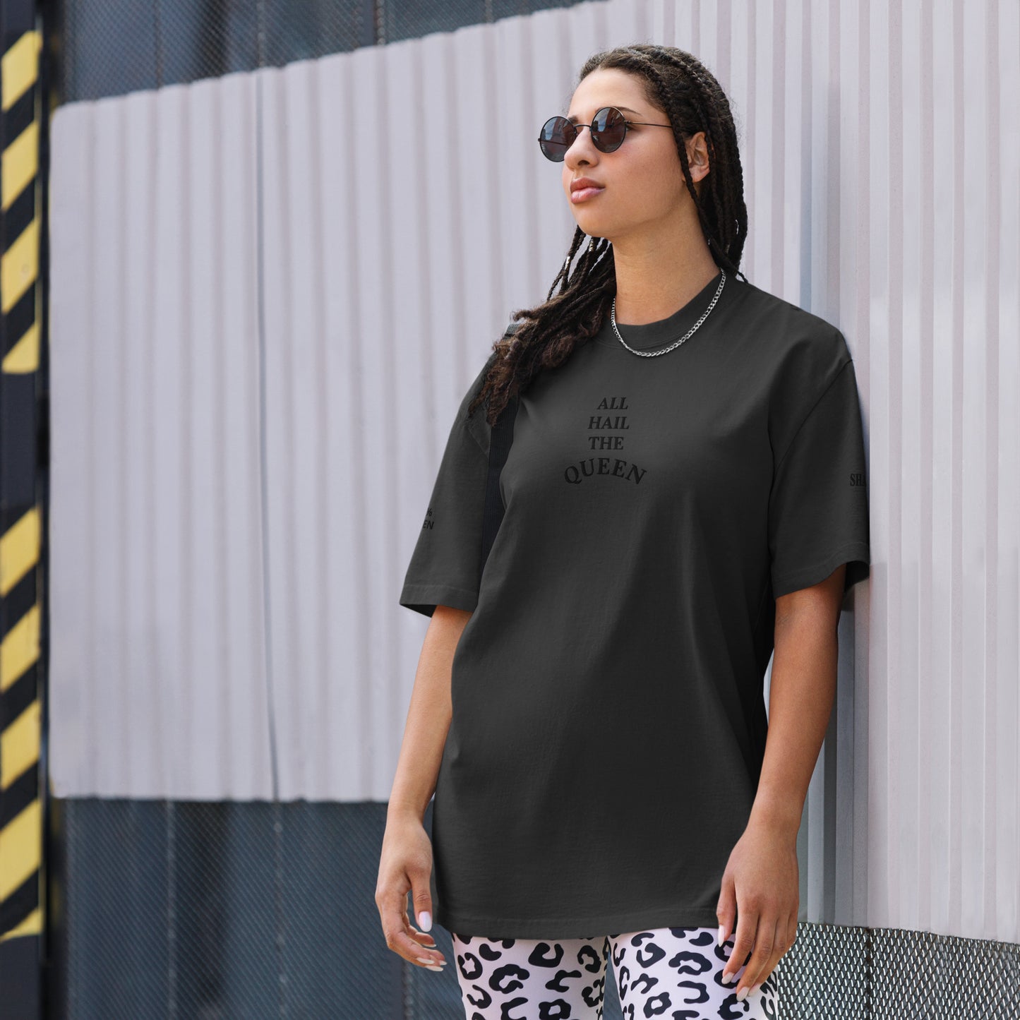 SHAMEL OVERSIZED FADED T-SHIRT