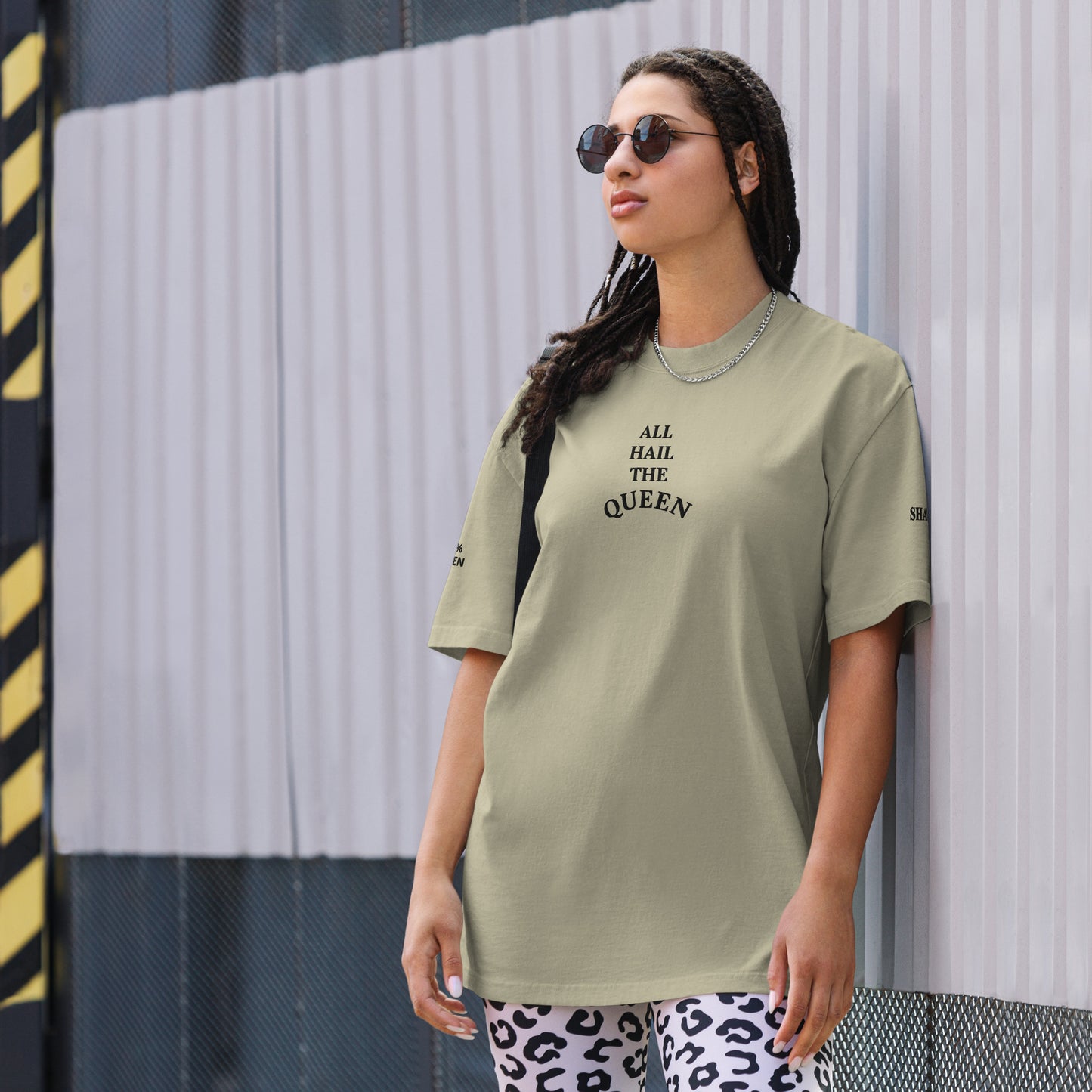 SHAMEL OVERSIZED FADED T-SHIRT
