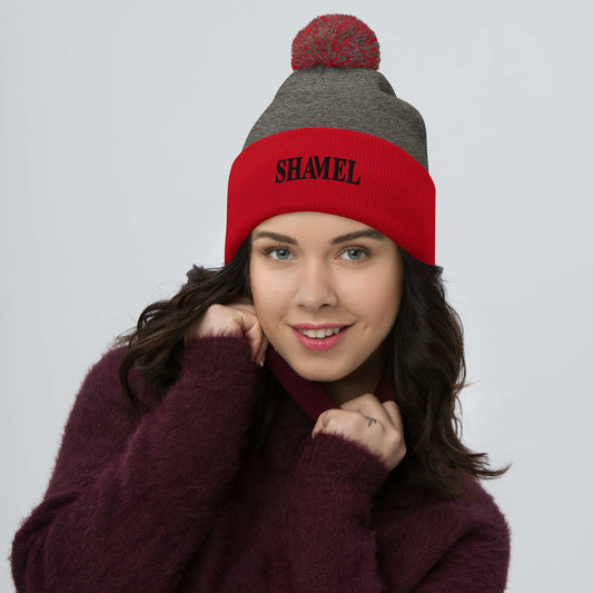 SHAMEL POM POM BEANIE