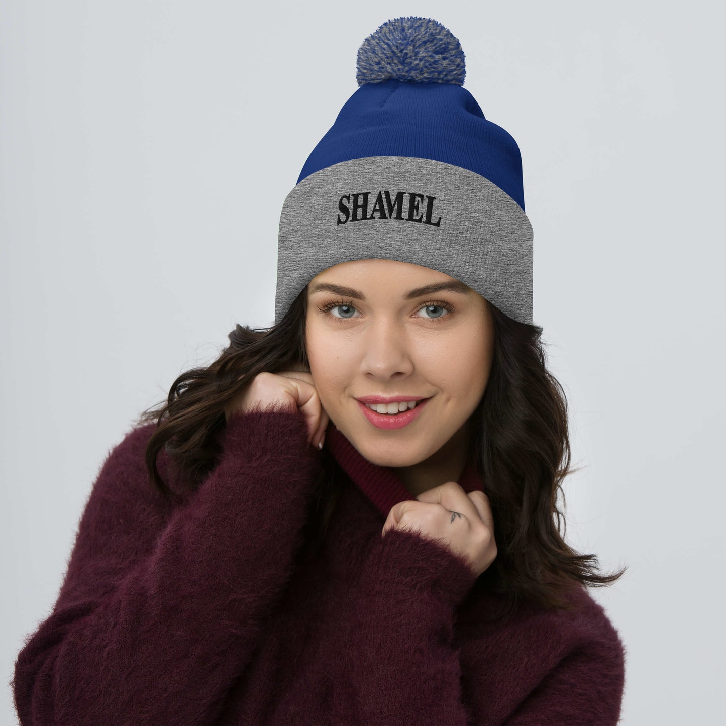 SHAMEL POM POM BEANIE