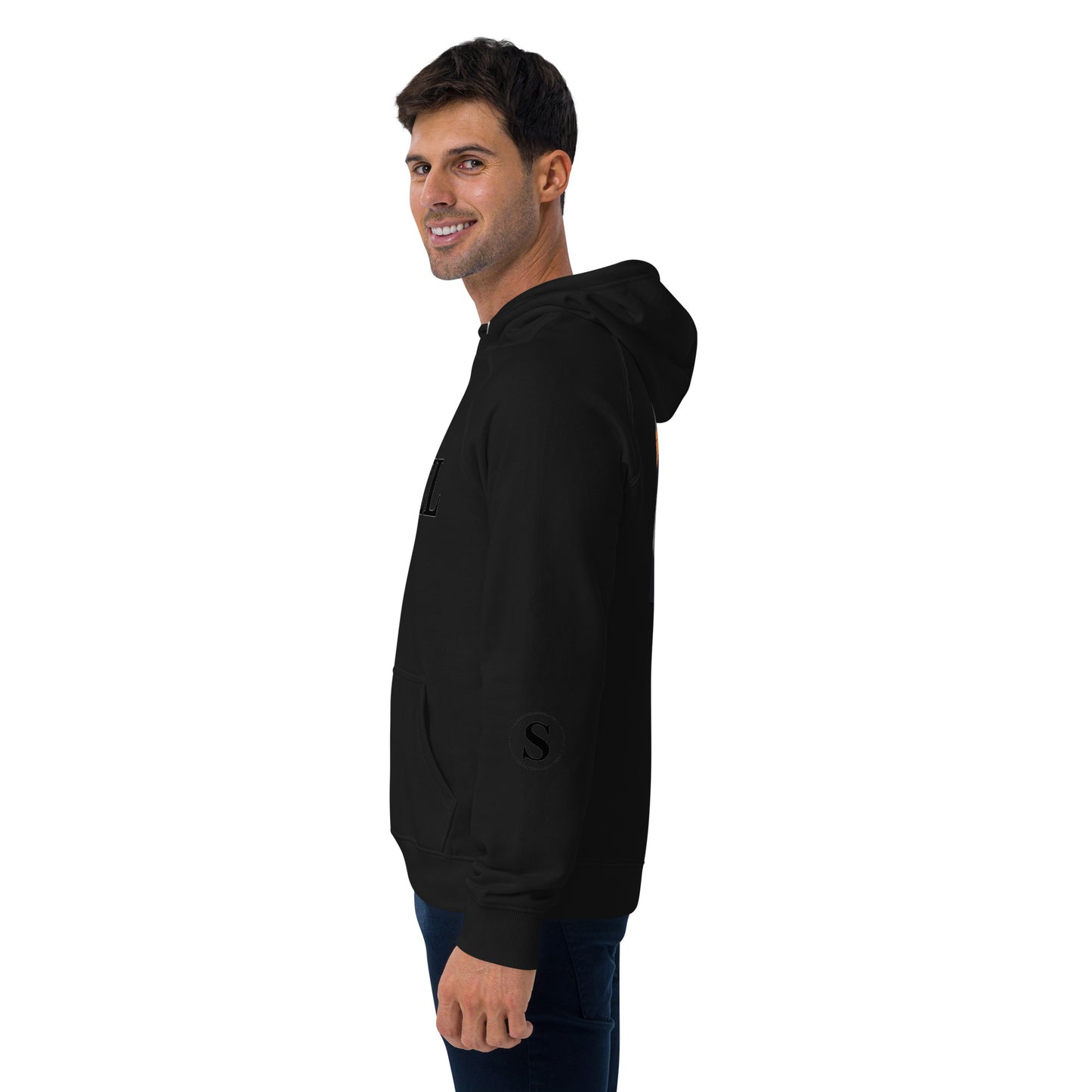 SHAMEL Unisex eco raglan hoodie