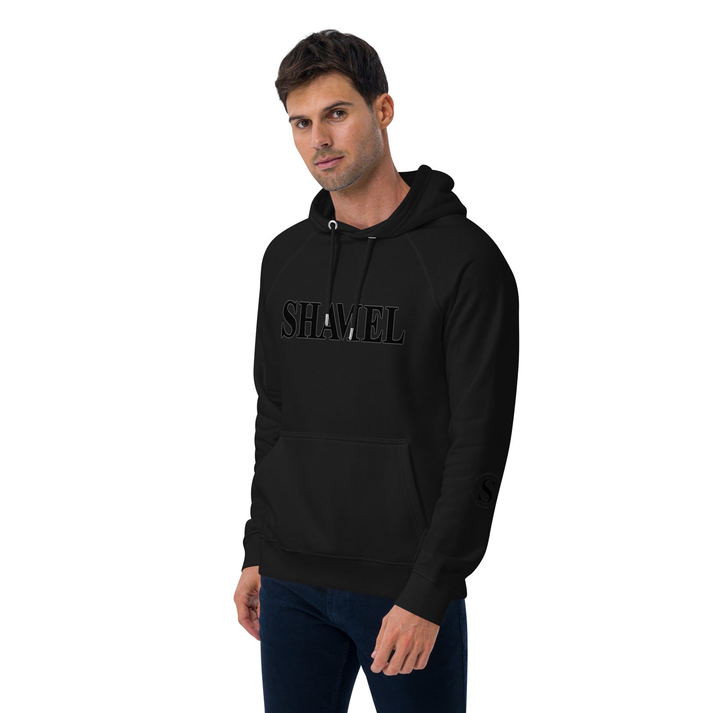SHAMEL Unisex eco raglan hoodie