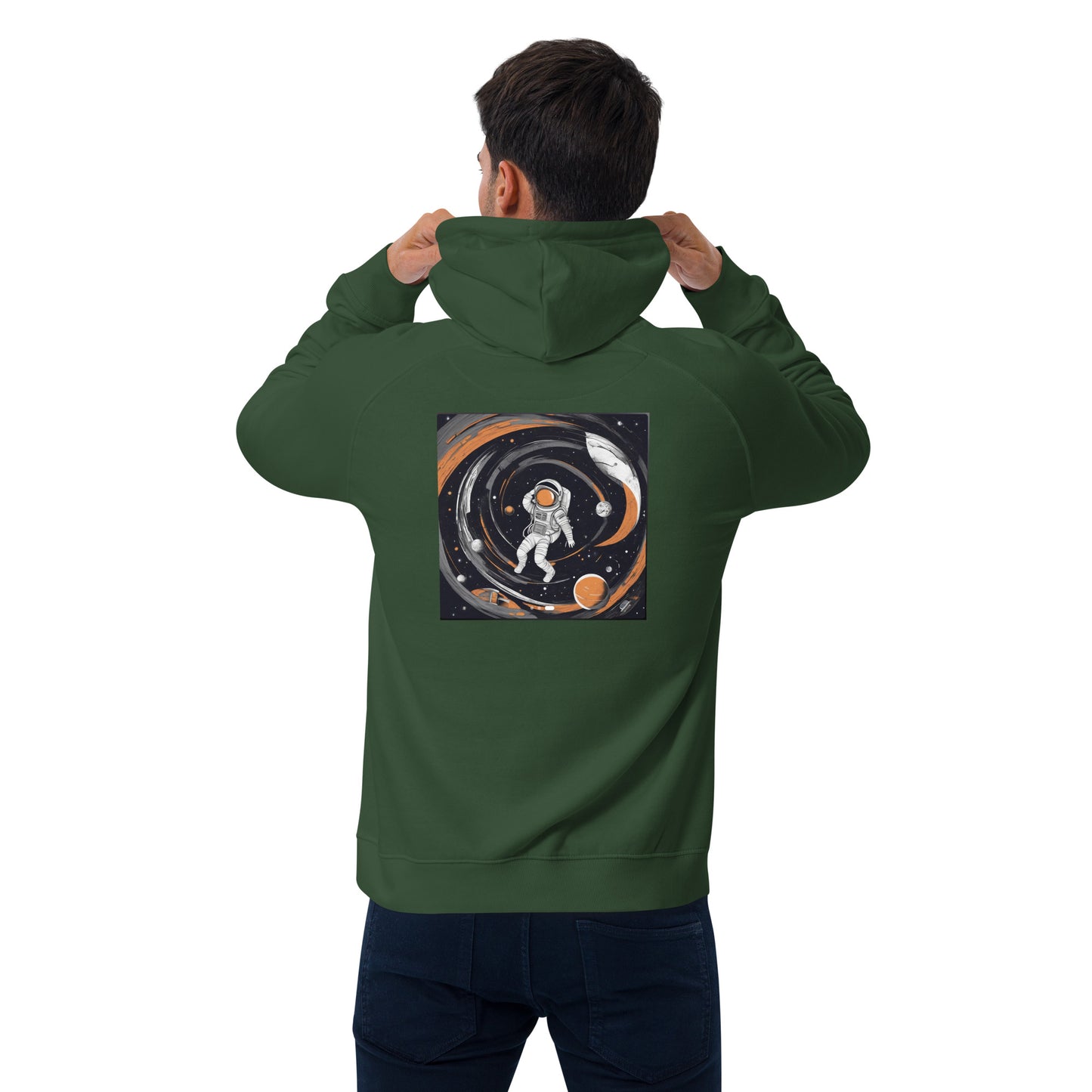 SHAMEL Unisex eco raglan hoodie