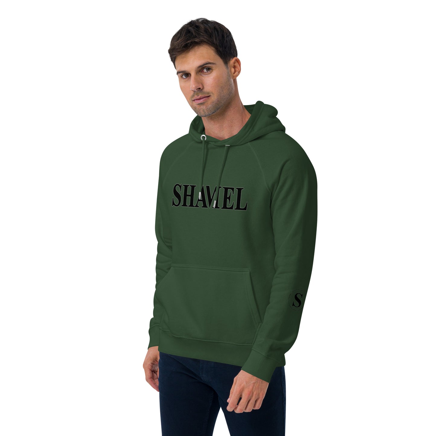 SHAMEL Unisex eco raglan hoodie