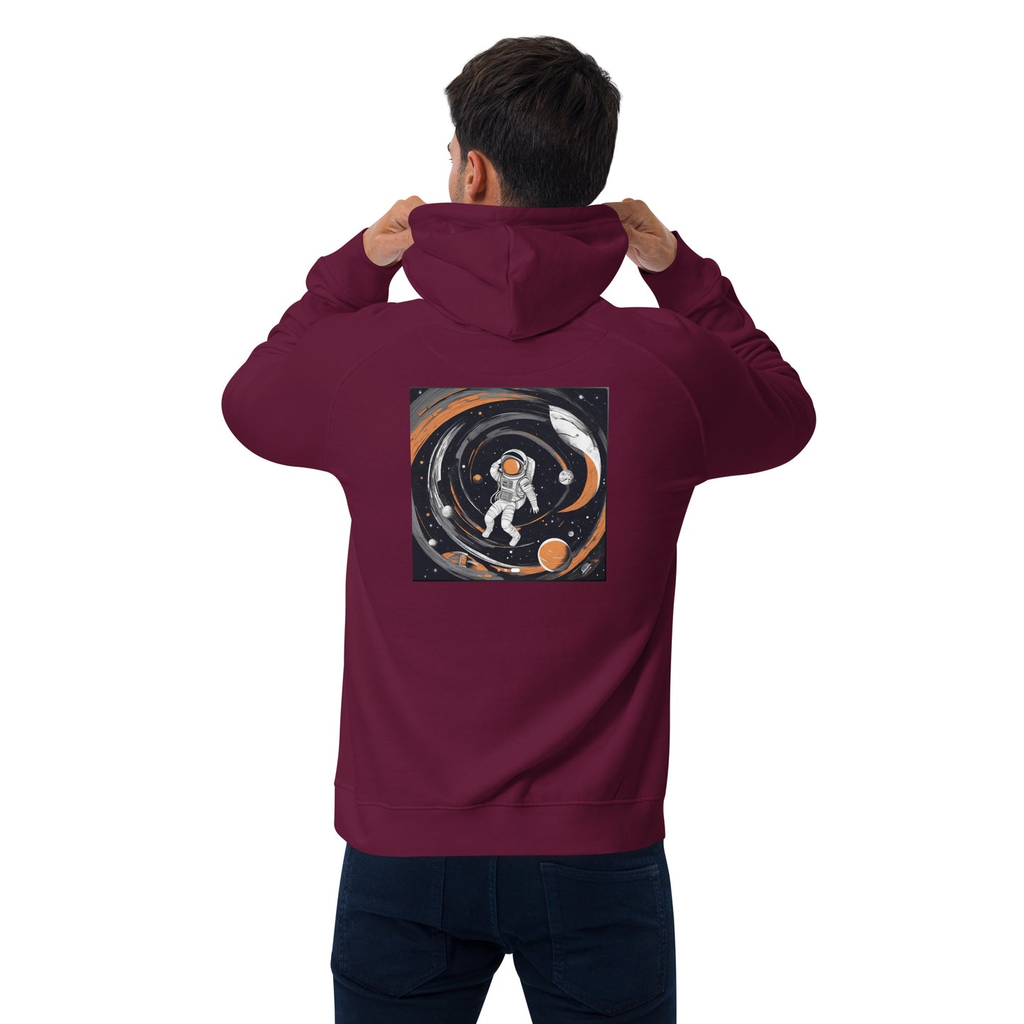SHAMEL Unisex eco raglan hoodie
