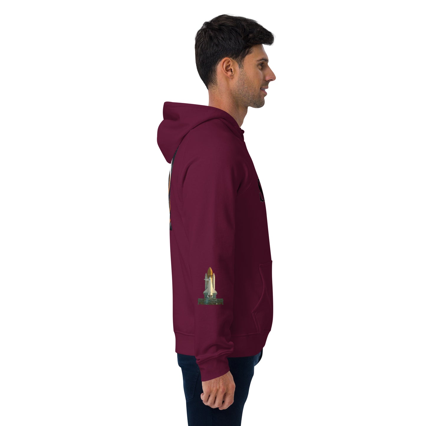 SHAMEL Unisex eco raglan hoodie