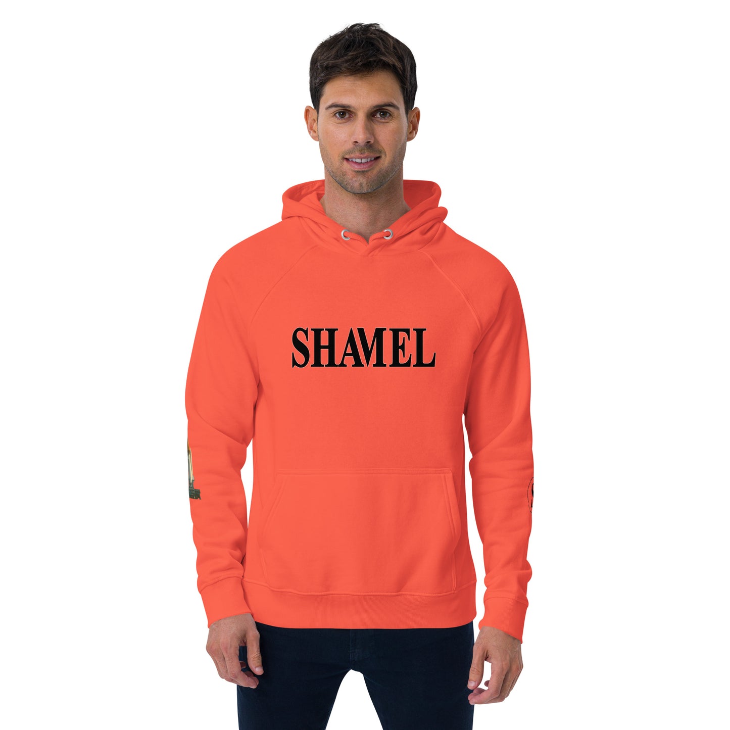 SHAMEL Unisex eco raglan hoodie