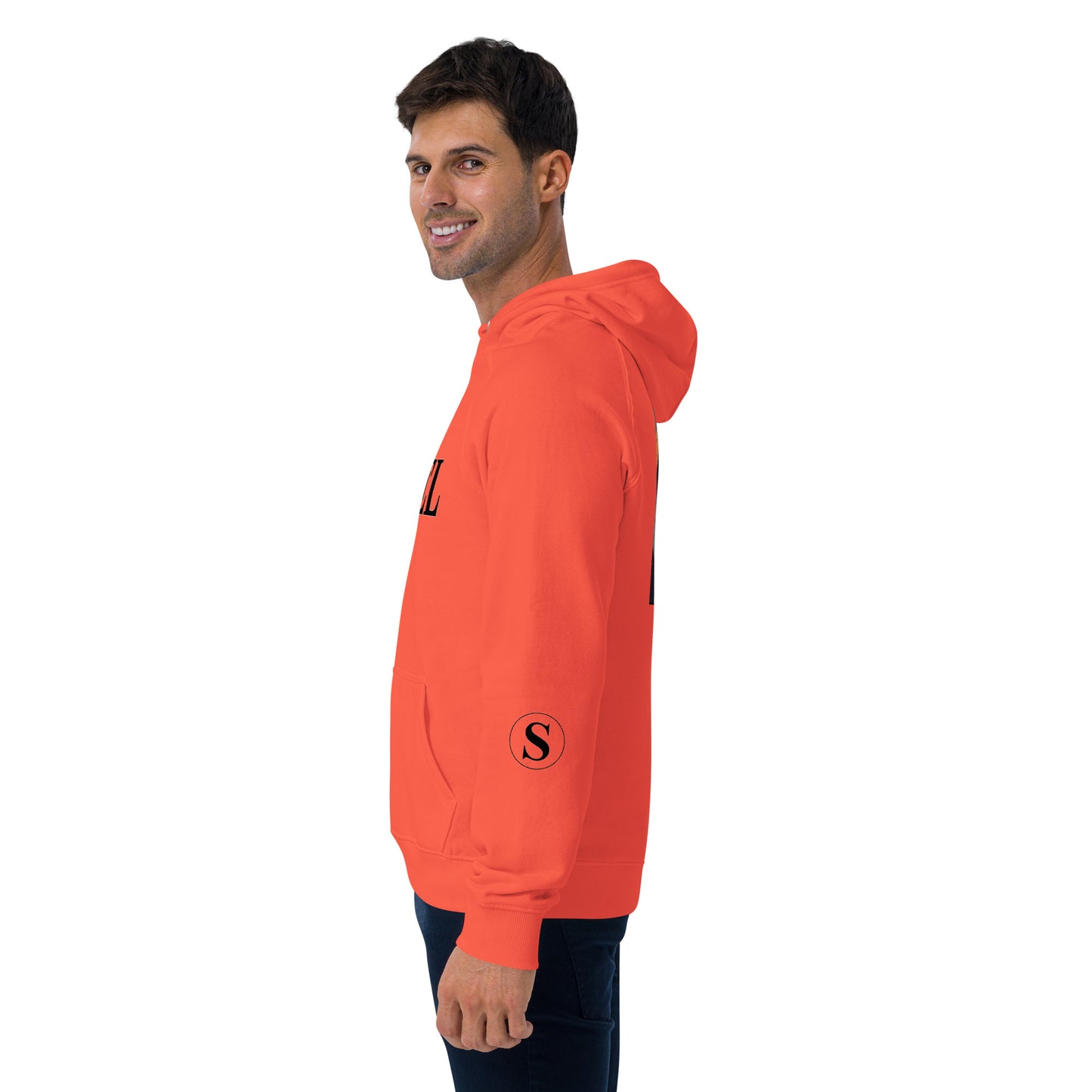 SHAMEL Unisex eco raglan hoodie