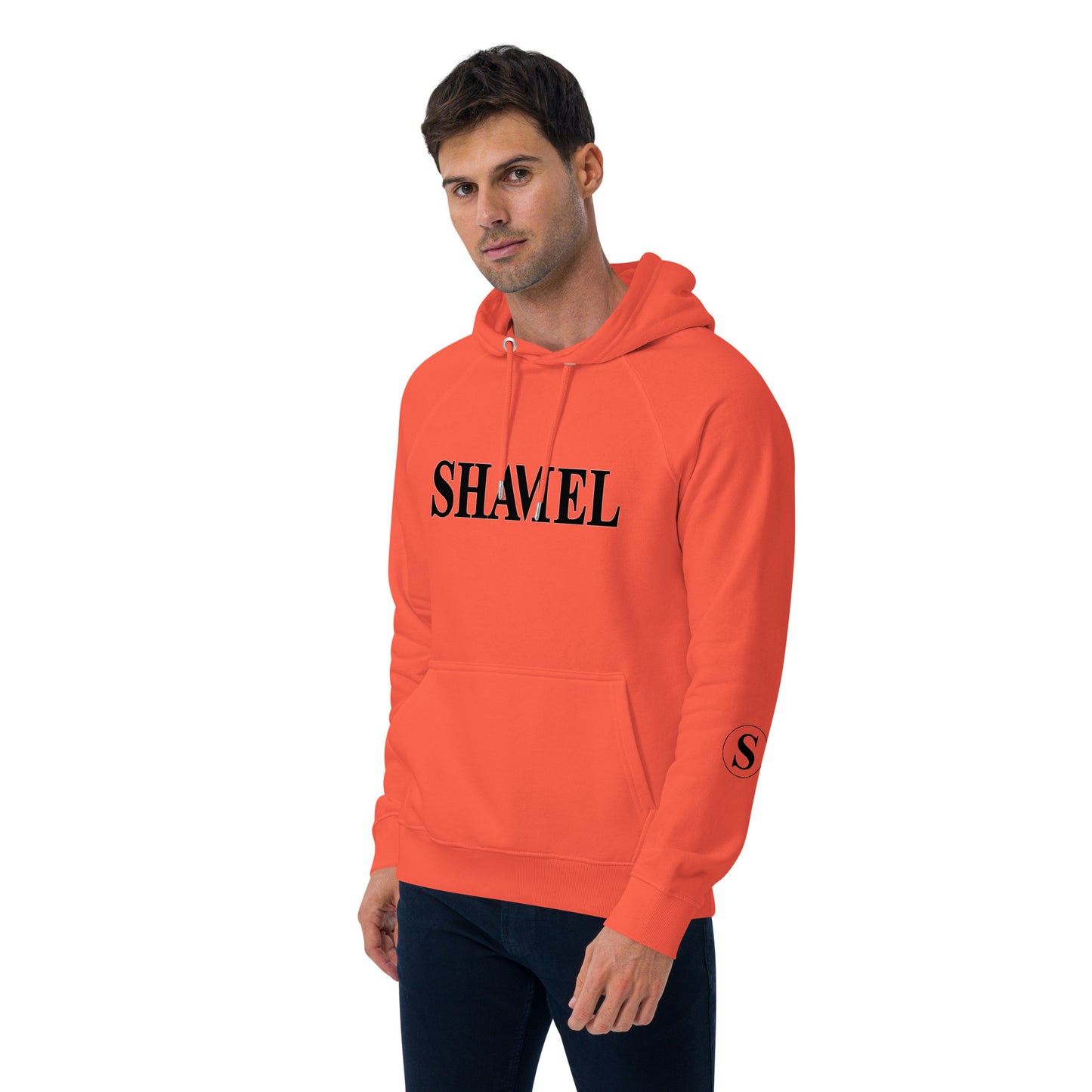 SHAMEL Unisex eco raglan hoodie
