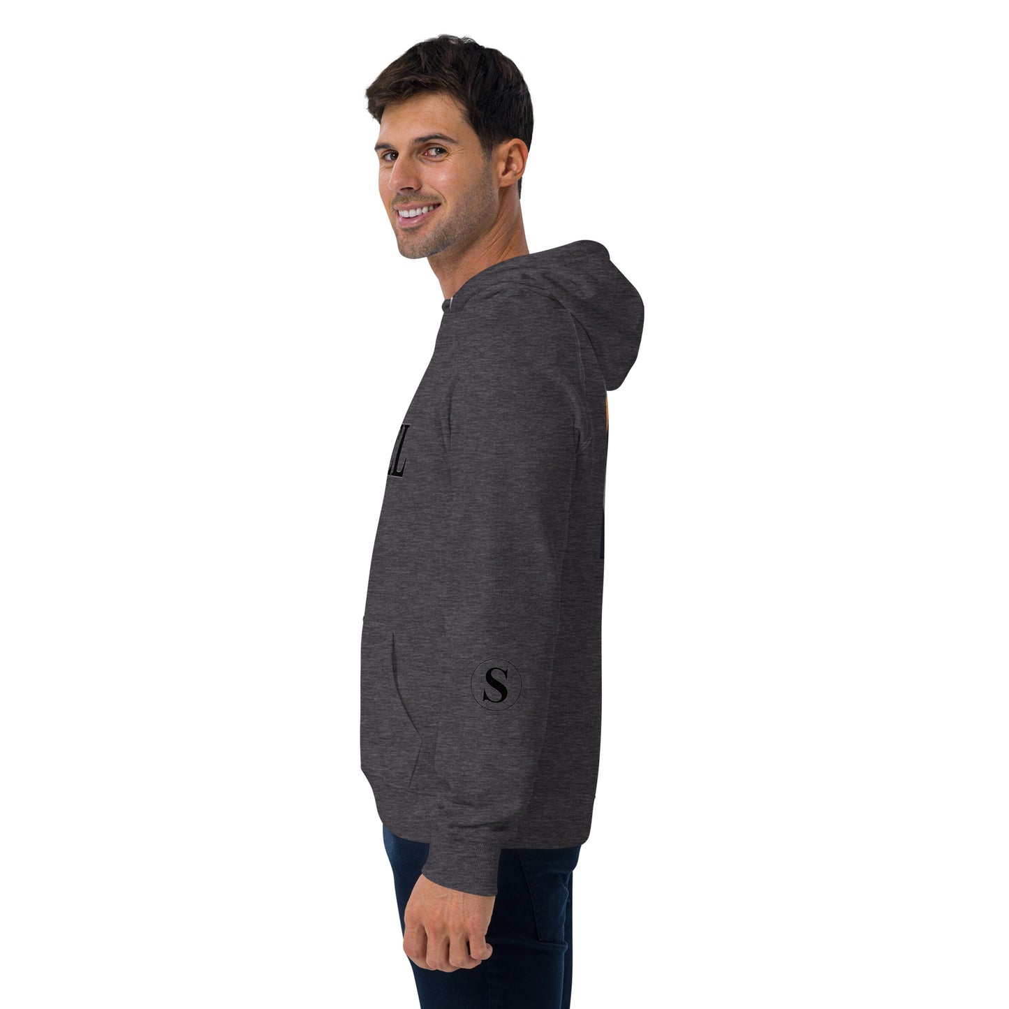 SHAMEL Unisex eco raglan hoodie