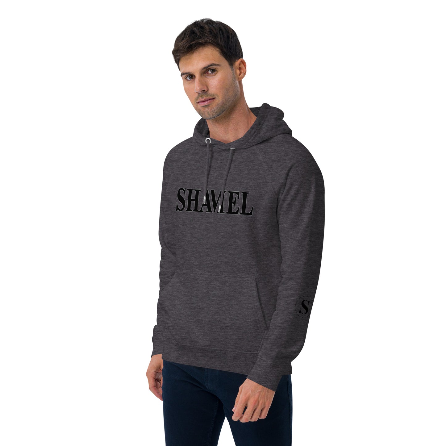 SHAMEL Unisex eco raglan hoodie