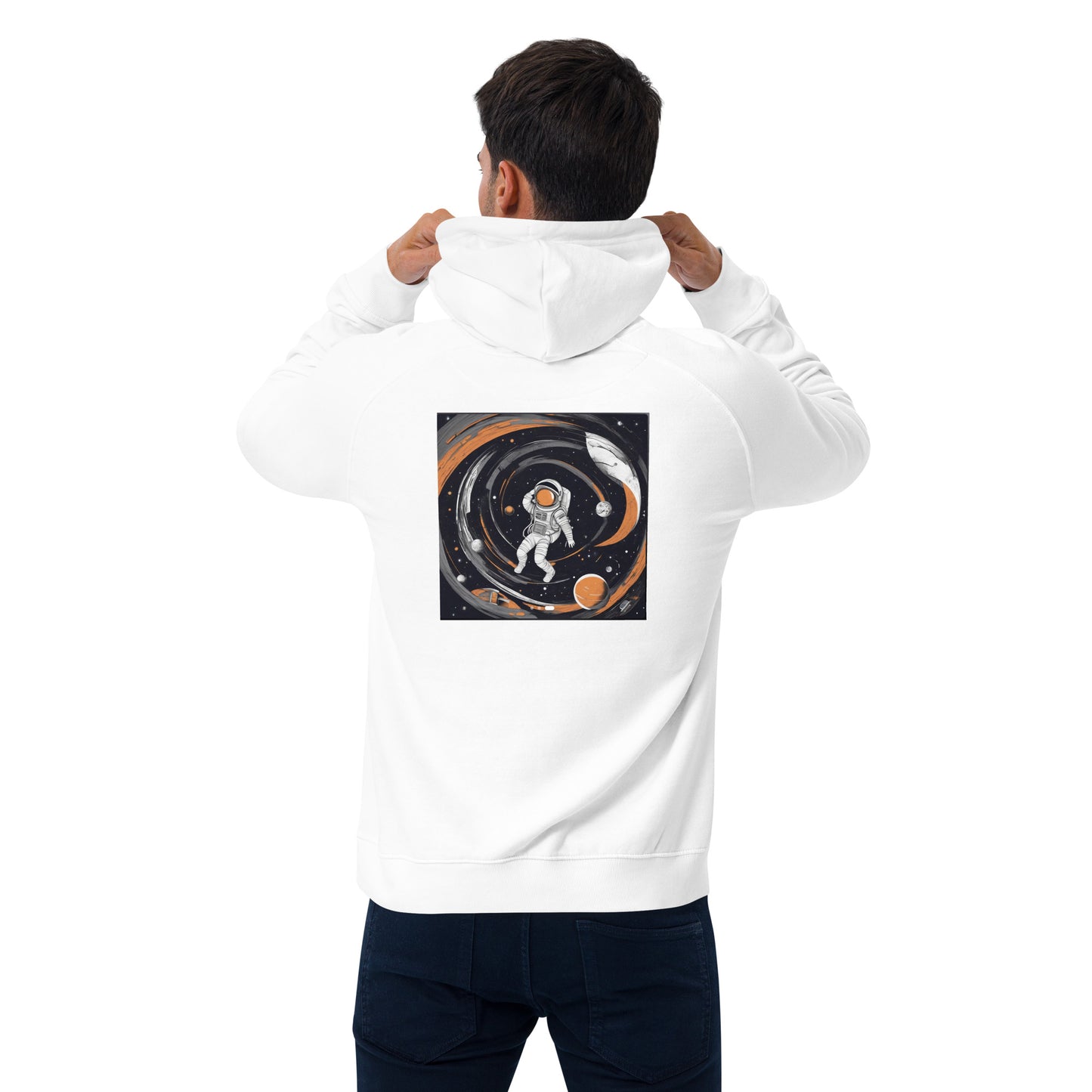 SHAMEL Unisex eco raglan hoodie