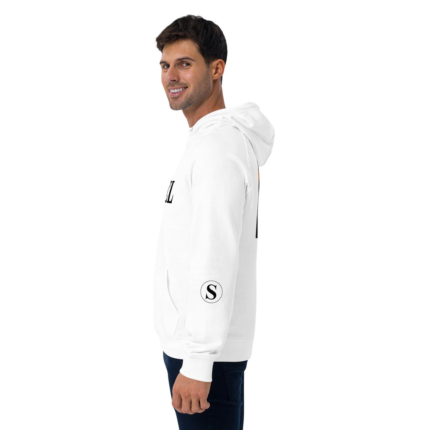 SHAMEL Unisex eco raglan hoodie