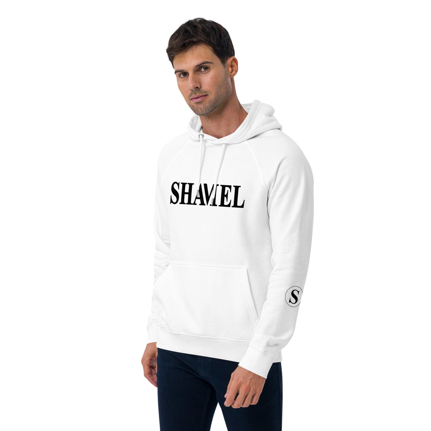 SHAMEL Unisex eco raglan hoodie
