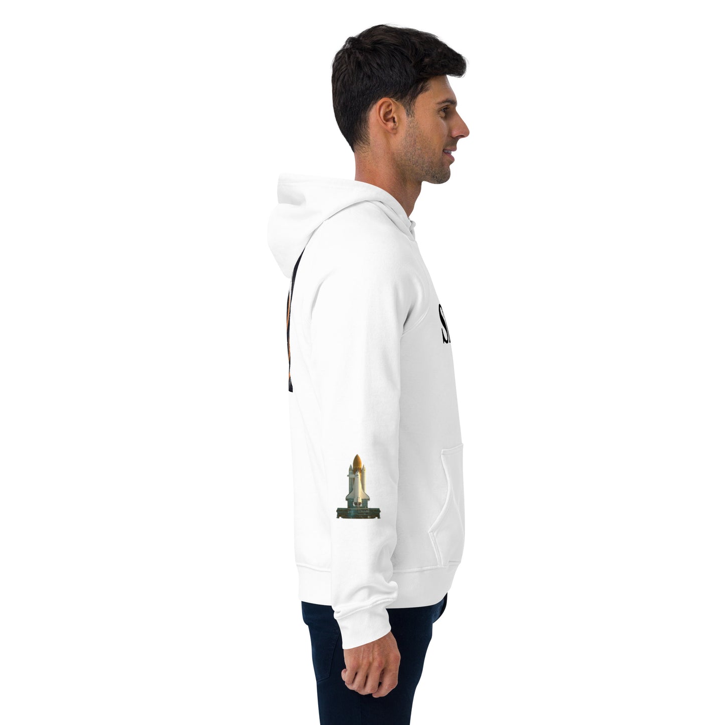 SHAMEL Unisex eco raglan hoodie
