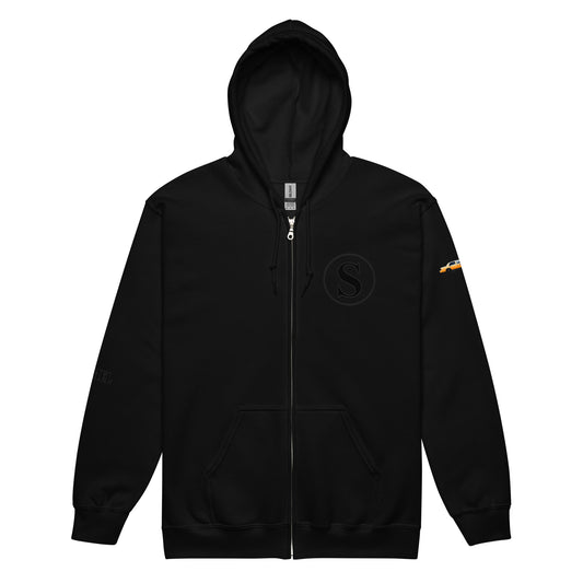 SHAMEL UNISEX ZIP UP HOODIE