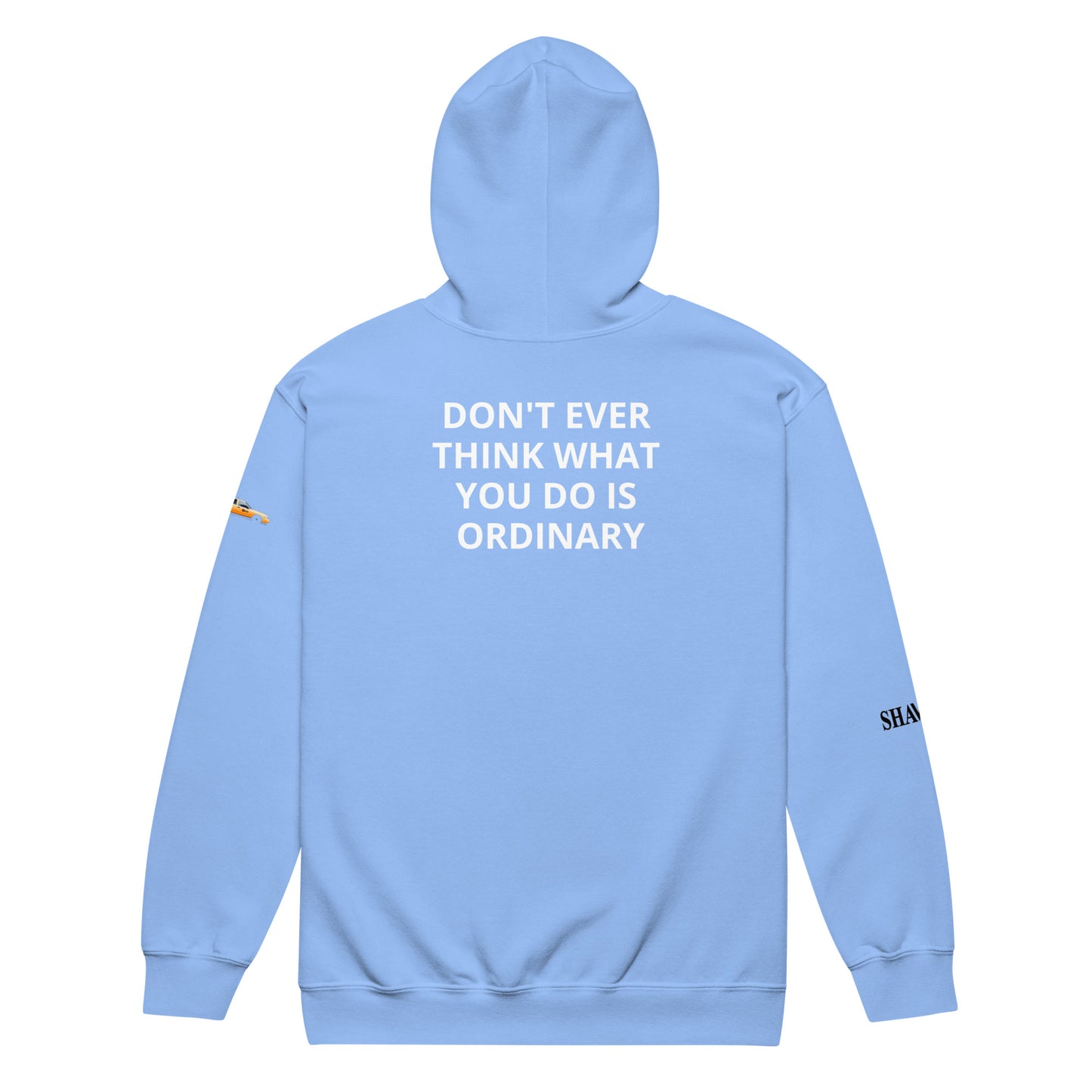 SHAMEL UNISEX ZIP UP HOODIE