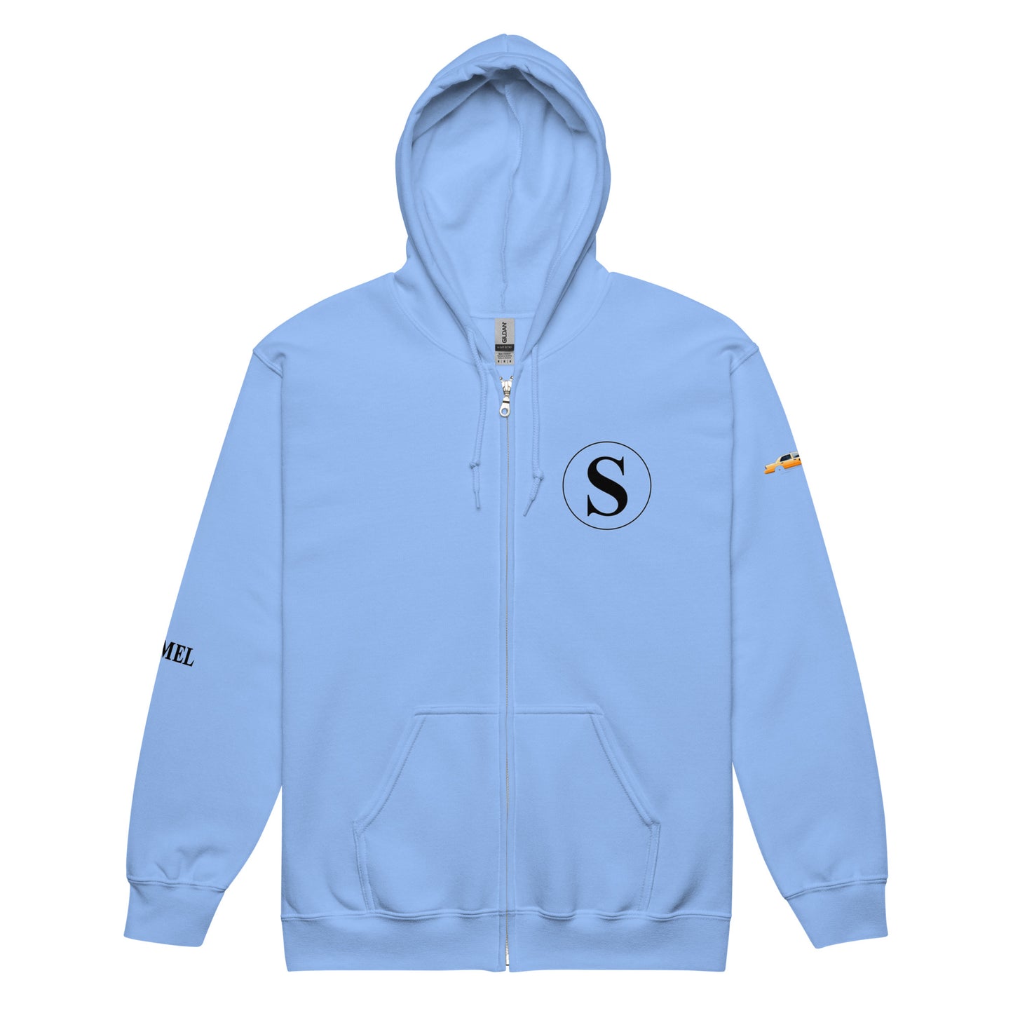 SHAMEL UNISEX ZIP UP HOODIE