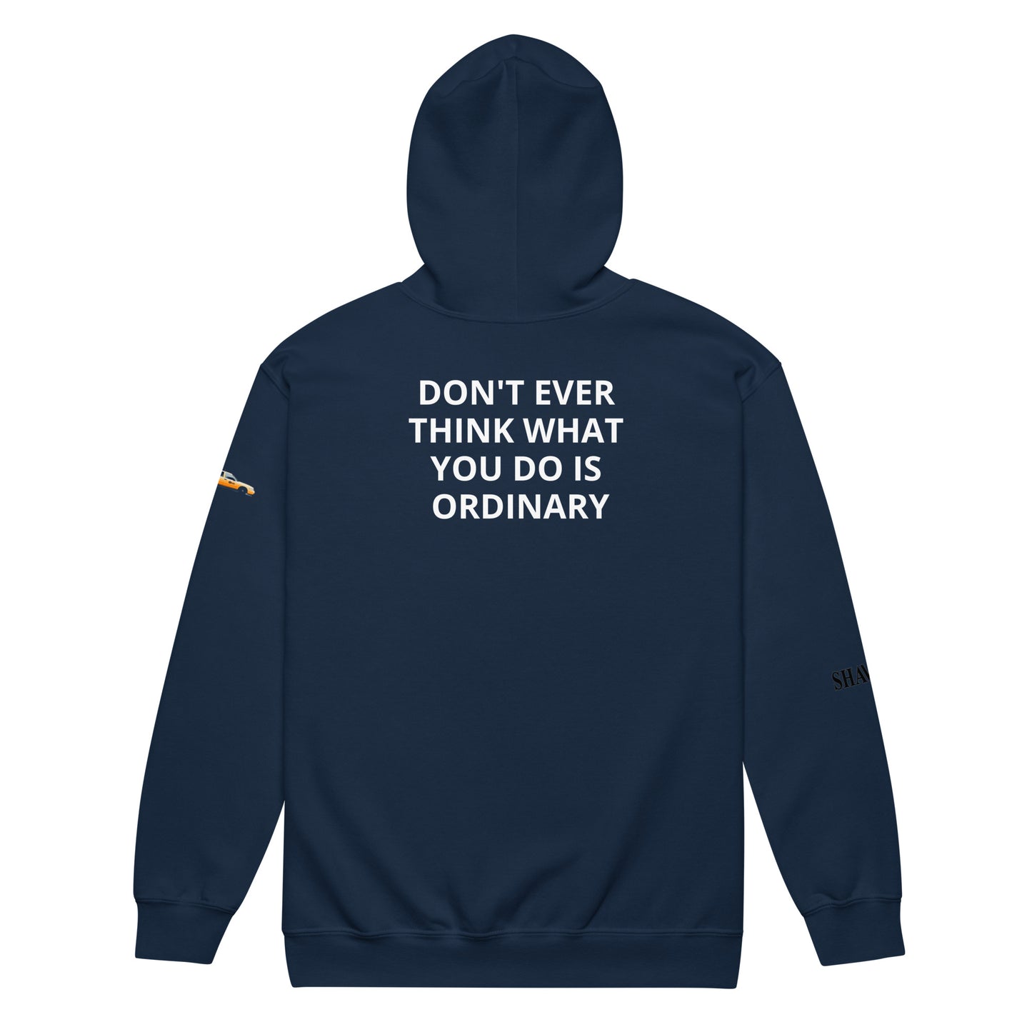 SHAMEL UNISEX ZIP UP HOODIE