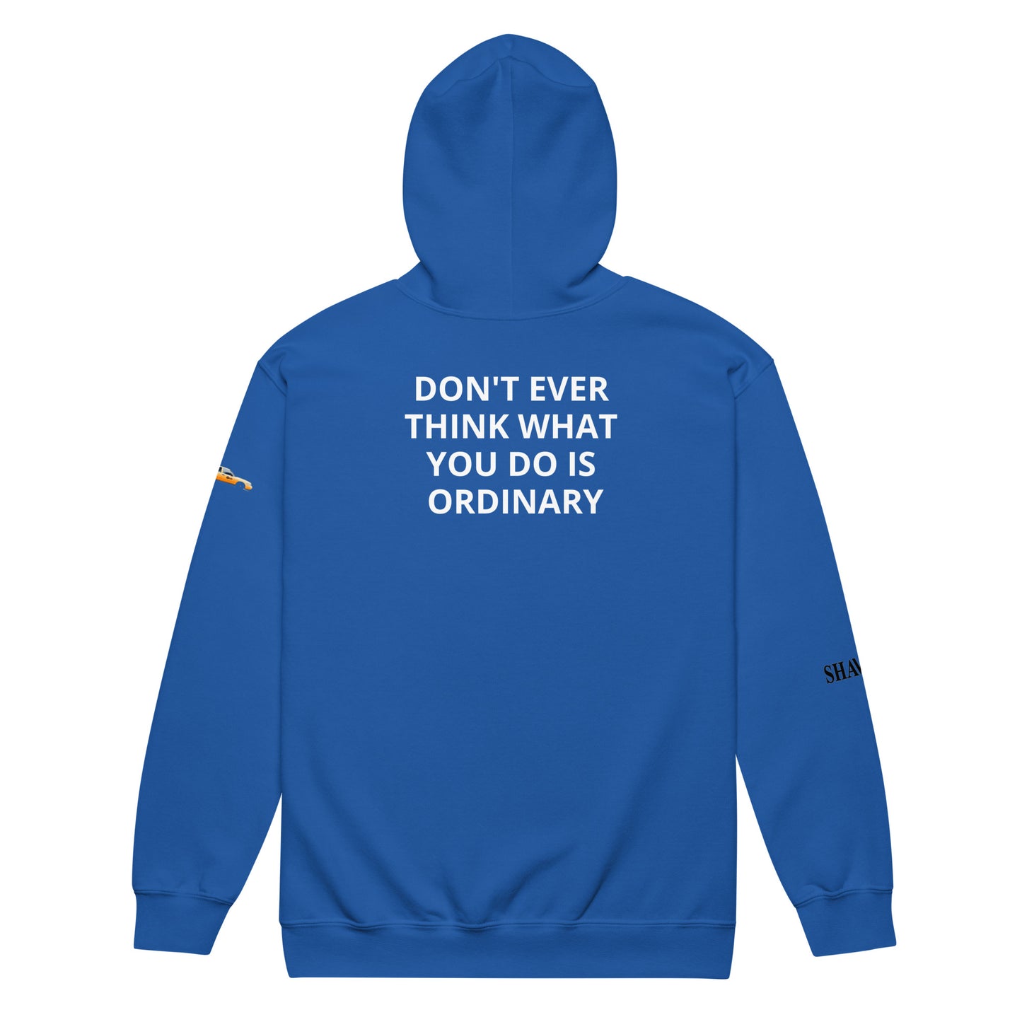 SHAMEL UNISEX ZIP UP HOODIE