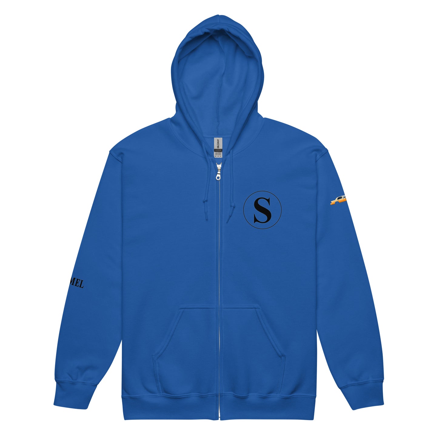 SHAMEL UNISEX ZIP UP HOODIE
