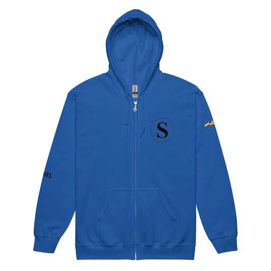 SHAMEL UNISEX ZIP UP HOODIE