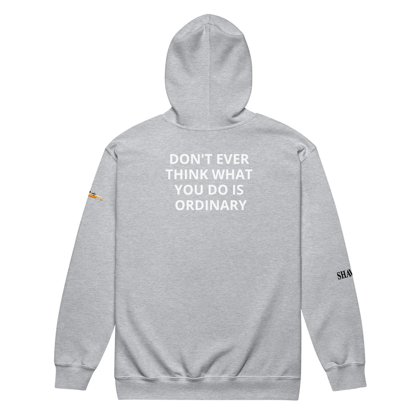 SHAMEL UNISEX ZIP UP HOODIE