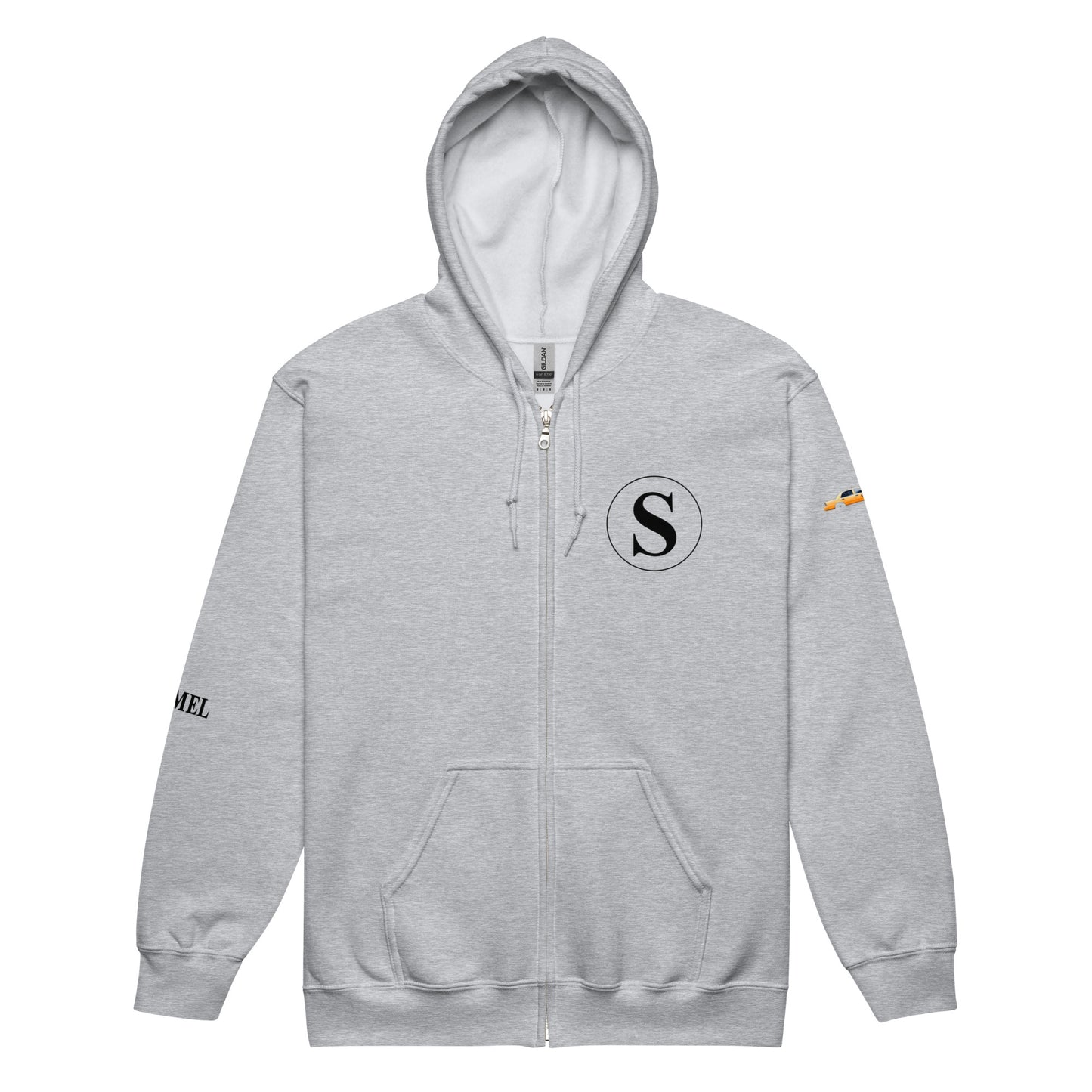 SHAMEL UNISEX ZIP UP HOODIE