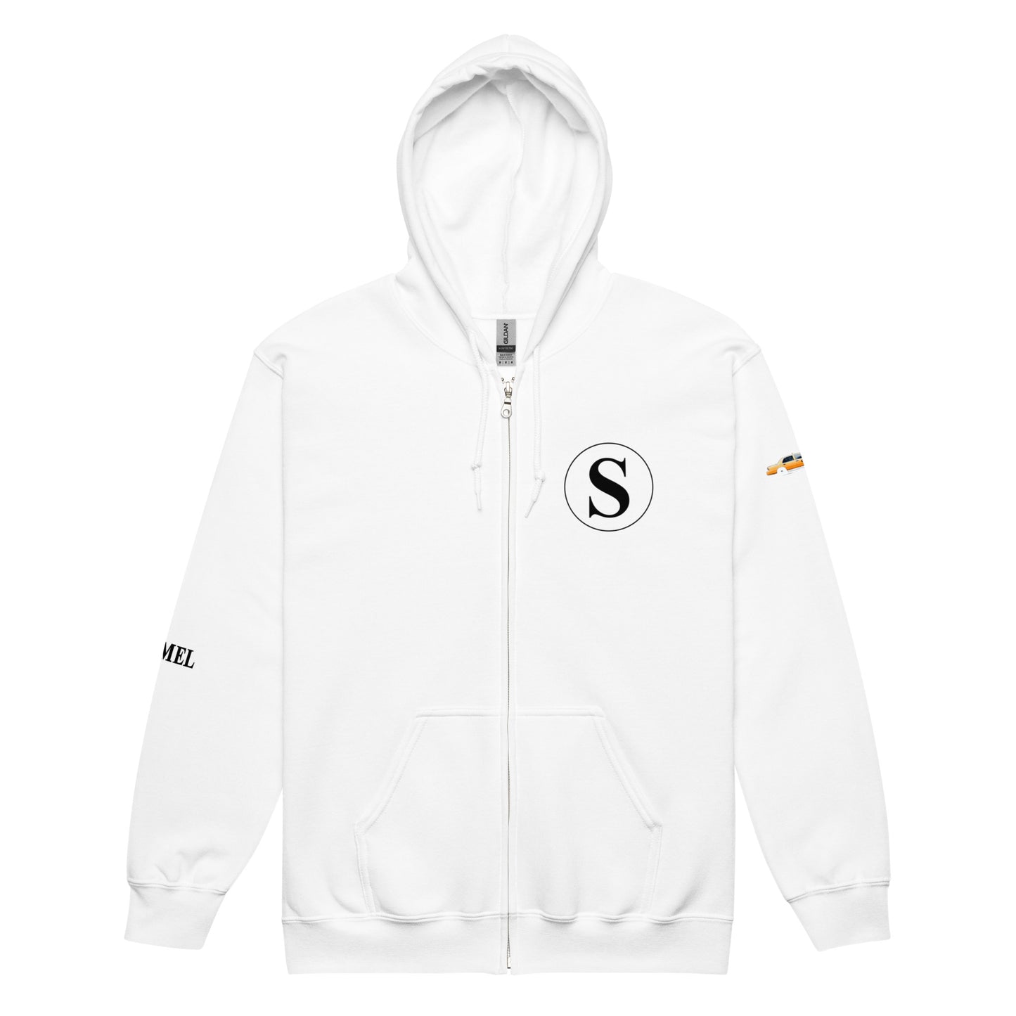 SHAMEL UNISEX ZIP UP HOODIE